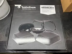 Tms69bl9813 Rockford Fosgate Bag Lid Kit For 98-13 Harley Davidson Touring -