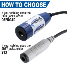 Rugged Radios 033172745353 Rgd Dual Headset Hanger Jm-d-f-stx