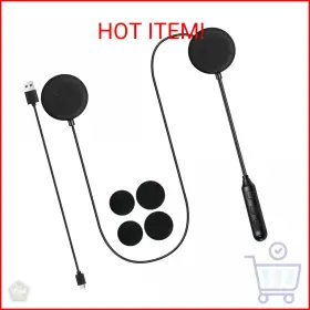 129546-y1 Samdo Motorcycle Helmet Bluetooth Headset Speakers Outdoor Sports Hands-free Hea