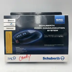 9049100312 Schuberth Src-pro System Rider Communication. Bluetooth. Like New. Size 50-59