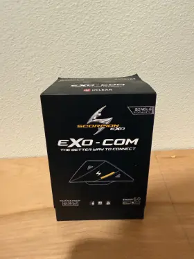 228787 Scorpion Communication System Intercom Exo-com Bluetooth V5.0