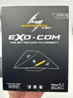 75-2115-1237 Scorpion Scorpionexo Exo-com Bluetooth Communicator Kit Fits At960 T520 And Gt930 Models