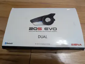 20s-evo-01d Sena 20s-evo-01d. A71004246 20s Evo Motorcycle Bluetooth Communication System Dual Pack-used-for Parts