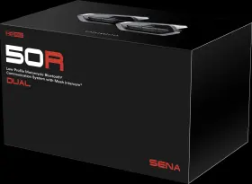 50r-02d Sena 50r Hd Bluetooth Communication System With Mesh Intercom
