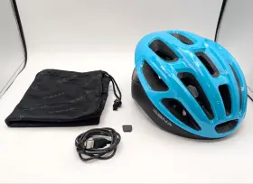 R1-ib00m01 Sena R1 Evo Smart Communications Cycling Helmet Ice Blue Medium - Read
