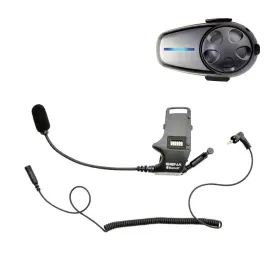Smh-a0303 Sena Smh10 Motorcycle Bluetooth Headset And Intercom With Clamp For Earbuds