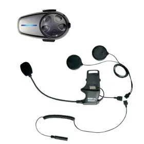 Smh10-a0305 Sena Smh10 Motorcycle Bluetooth Headset With Clamp For Speak And Earbuds