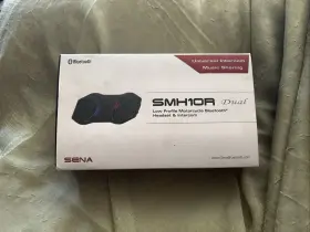 Smh10r-01 Sena New Smh10r Low Profile Motorcycle Bluetooth Headset And Intercom