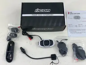 4402-0779 Sena Sp52-r Sfr Icon Rau Motorcycle Bluetooth Communicator Helmet Headset