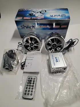 Shkmsdhc2050a Shark Open Box Motorcycle Audio System Speakers