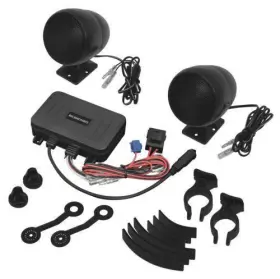 13-252btbk Show Chrome Bluetooth Sound System Black
