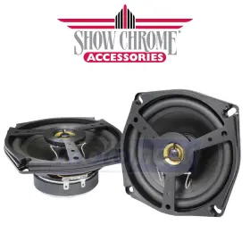 Ph0v Show Chrome Mn/ph0v 5 1/2 Inch Two-way Front Speaker Kit For 2012-2016 Honda Da