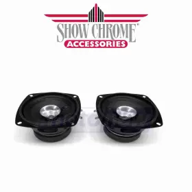 Q76w Show Chrome Mn/q76w Goldwing Speaker Kit For 2018-2019 Honda Gl1800 Gold Wing Xs