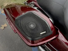 Hd13.sbs Soundstream Precision Power Saddlebag Lid Speaker Install Kit Harley Flh Touring