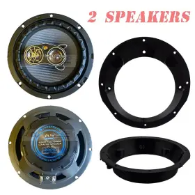 Ps-65 Soundstream 300w 6.5 Inch Speakers For Harley Davidson 1998-2013 Electra Glide With Fairing