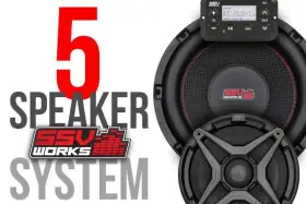 63-4909 Ssv Works Gn-5a 5 Speaker Kit