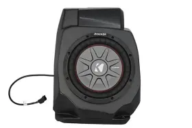 Rz5-1krc Ssv Works Polaris Rzr Pro Xp Plug And Play Under Dash 10 Inch Kicker Subwoofer With Amplifier