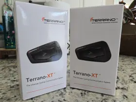 Terrano 828831842565 2x Xt Wireless Headset Cycling Intercom System