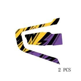 T-cscardopb33tfg80101t001 Thefastgear For Cardo Packtalk Bold Device Skin Cover Protection Sticker X2 Yellow Arrow