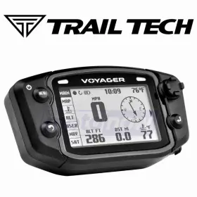 Trail Tech Mn/cs2w Voyager Gps Computer Kit For 2008-2010 Can-am Outlander Max 400 Ud