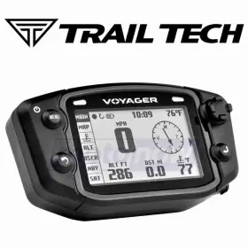 Y1dj Trail Tech Mn/y1dj Voyager Gps Computer Kit For 2006-2013 Kawasaki Kvf650 Brute Av