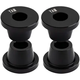 Yhd-0341-b7686-a366e7 Tusk Solid Handlebar Mounts Black For Yamaha Yz250f