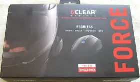 Hbc200sujan6326 U-clear Uclear Force Boomless Hbc 200 Single Pack Motorcycle Helmet Intercom