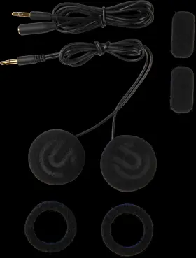 Hds10x Uclear 111046 Helmet Speakers 40mm Diameter 3.5mm Jack