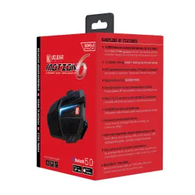 180508 Uclear Motion 6 Single Bluetooth Motorcycle Fullface Helmet Communicator