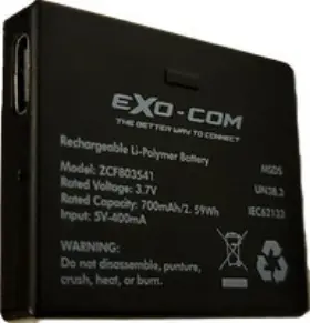 338108 Uclear Exo-com Replacement Spare Battery