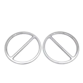 49-0737 V-twin Manufacturing Chrome Front Trim Speaker Grill -