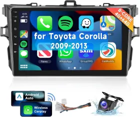 A7278a3453na59 Vechtel Android 13 Car Stereo 8-core 4g 64g For Toyota Corolla 2009 2013