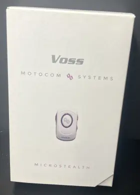Vms2 Voss Motocom Systems Microstealth Communication System - White New Open Box