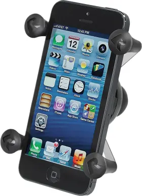 Ram-hol-un7bu Western Power Sports 71-7134 Ram X-grip Universal Phone Holder With 1 Inch Mounting Ball