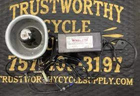 Ws-610m Whelen Oem Vintage Motorcycle Siren Amplifier And Speaker Horn
