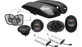 800.4rg Wild Boar Audio Wba Kit 800-watt Amp/front Speaker