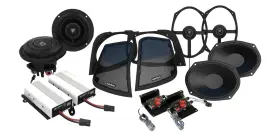 Wba-retro-800.4sg Wild Boar Audio 800 Watts Rms 6.5 Inch And 6 X9 Speakers