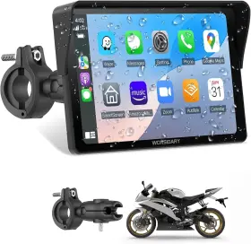 W722 Wonsidary For Motorcycle Carplay And Android Auto 7 Inch Waterproof Smart Gps Nav