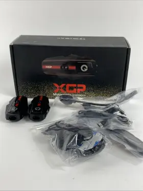 Bc06nnbbj Xgp Motorcycle Intercom Headset - 2 Pack Bluetooth With Music Sharing