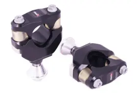 125-500 Xtrig 501250500201 Fits 23 Ktm 125-500/ Gasgas/ Husq Phds Clamp Kit 28 Mm. M12 - Black
