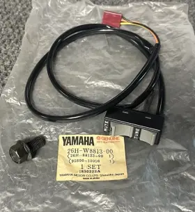 26h-w8813-00-00 Yamaha Nos Genuine 26h-w8813-00. Oem Handle Switch Tuner Assy. Fits Xvz12 83-84