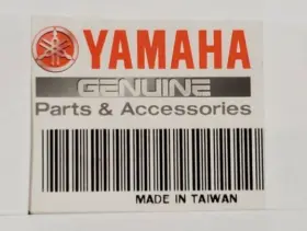 F1k-u2519-60 Yamaha New Genuine Oem Inner Gunwale Part Trim Orange Nos