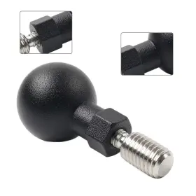 Yusen233 550733276895 Motor Ball Head Base Gps Phone Holder Bracket Clamp Stand Aluminum Black