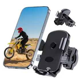 25874 Zmdcam Bike Phone Mount Holder Motorcycle For 4.7-7.2 Inches Black