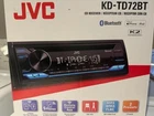 New Jvc KD-TD72BT Cd Receiver With Bluetooth Made For Iphone.. Price: $135.00.