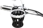 Ciro Drink Holder 7/8" 1" Handlebar Mount Chrome/black Clamp 50413 New. Price: $80.99.