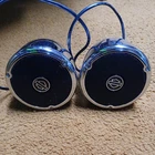 Genuine Hd Harley H-bar Chrome Boom! Audio Cruiser Speakers Softail Road King Used. Price: $100.00.