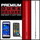 Whip It Light Rods Black 5' Oura Deluxe-premium Chasing Led New. Price: $234.00.