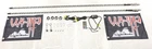 New Whip It 5' Led Chasing Light Rods Bluetooth Pair Black SB-CHSBTR-152. Price: $235.95.