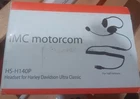 Imc Motorcom HS-H140P 7 Pin Harley Type Helmetless/skull-cap Style Headset New. Price: $75.00.